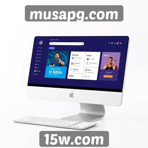 Interface do usuário do musapg.com e sua usabilidade